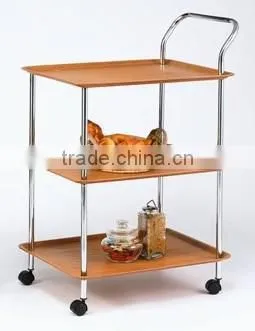Wine Rack, Wine Trolley, Convenience Wine Rack, Mahogany Trolley, Western Style Trolley