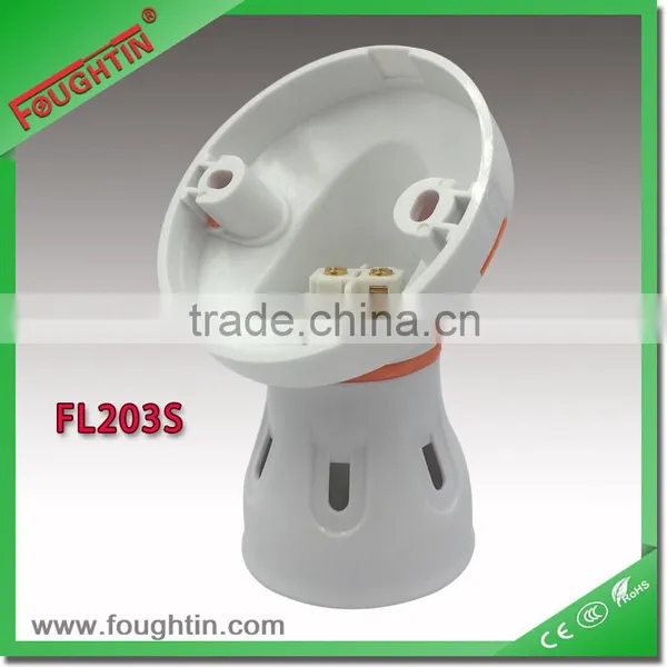 B22&e27 2 in 1 Double Lamp Holder Angled Lampholder Electric Lamp Holder photo-2