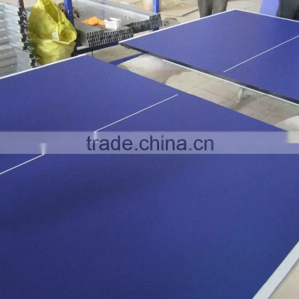 Blue Waterproof Table Tennis Top Ping Pong Tennis Table Board