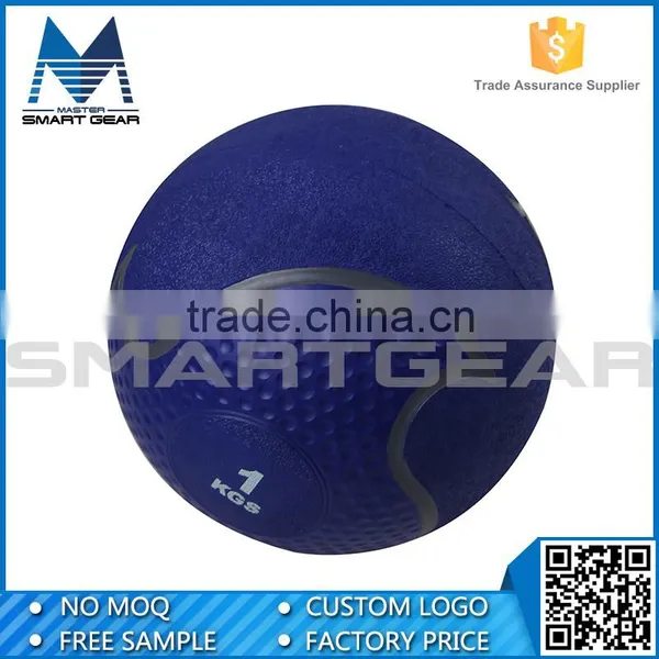 Double Colored Inflatable Rubber Medicine Ball 10kg photo-3