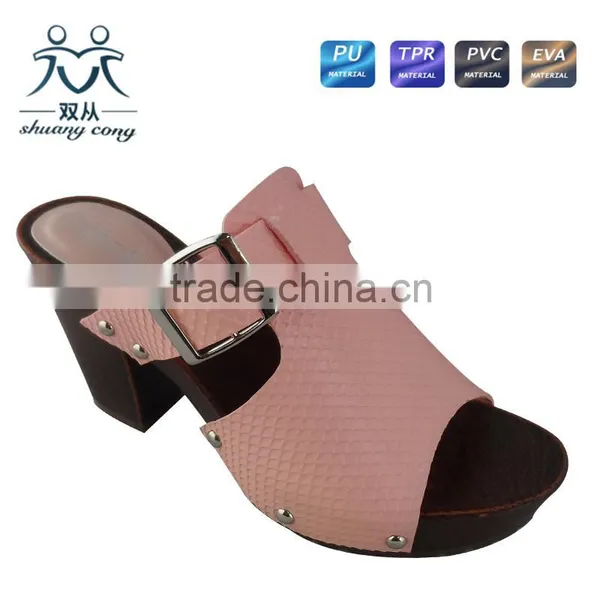 Women Shoes in Casual Shoes Newest Style Fashion Platform High Heel Ladies Slippers and Sandals photo-4
