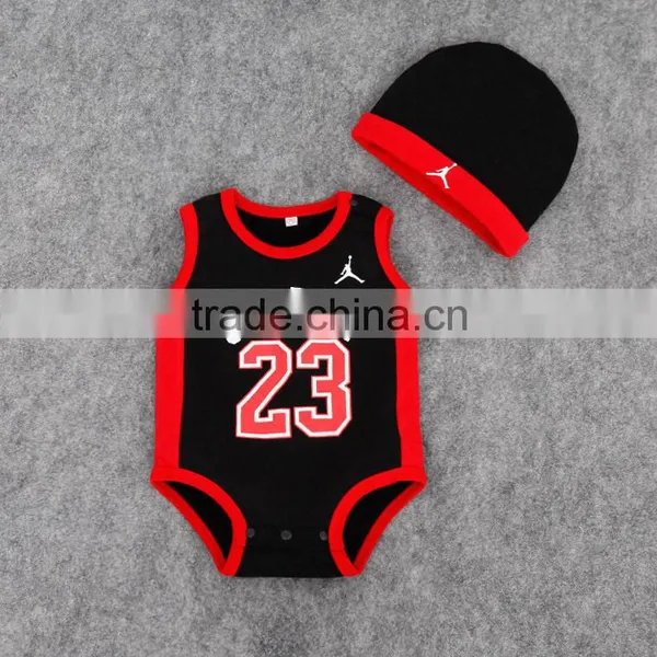 New Infant Clothing Thin Sport Ball Cotton Baby Jordan Coverall Baby Clothes photo-5