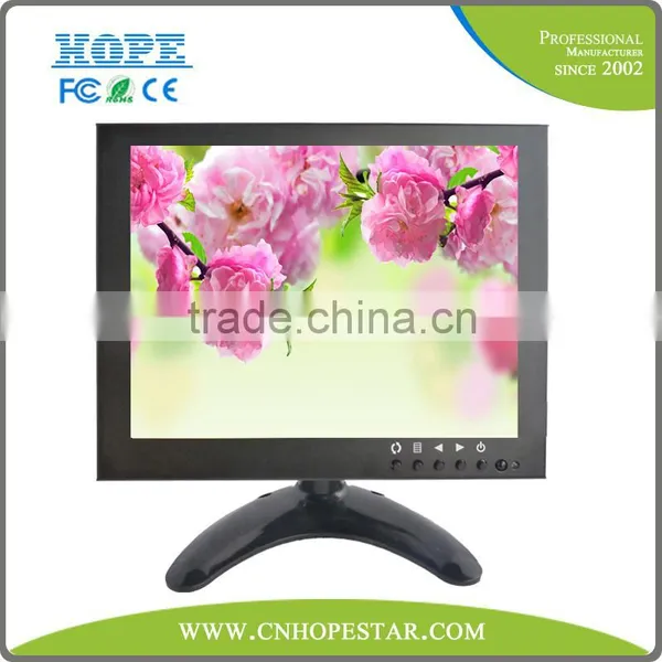 Square Size Wall Mount Desktop 8inch Wholesale 12 Volt dc Lcd Monitor photo-2