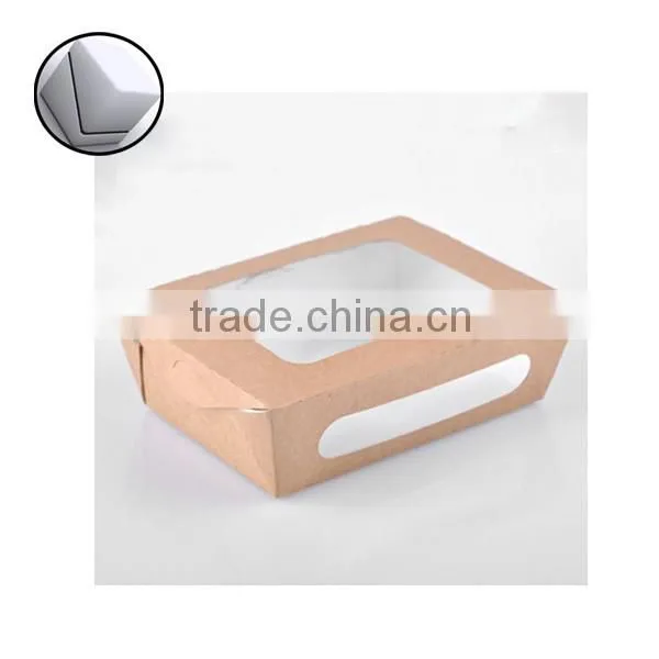 Food Industrial Use Paper Boxes and Paper Food Grade Paper Board Material Salad Box photo-4