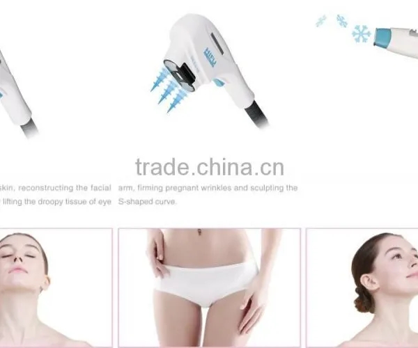 2016 GLMF-030 Desktop High Intensity Focus Ultrasound 2 HIFU Heads for Face and Body With Cooling System for Sale photo-2