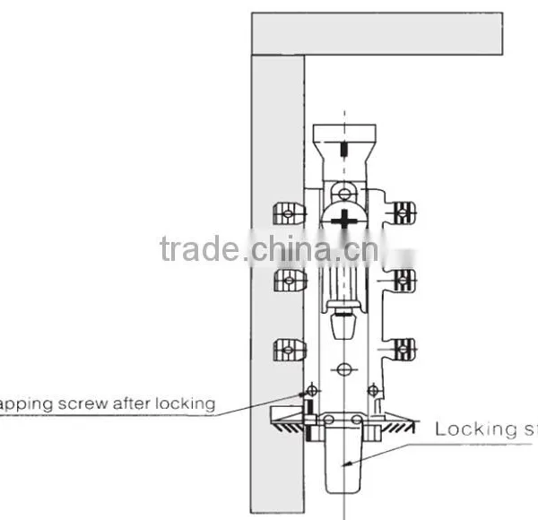 Concealed Wall Hanging Cabinet Hanger Bracket photo-4