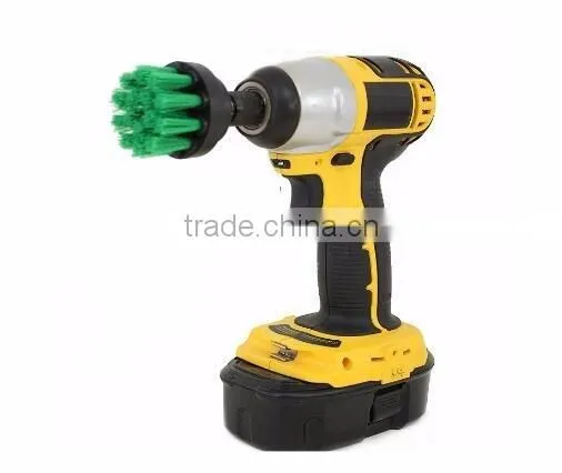 Drill Powered Scrub Brush With Quarter Inch Quick Change Shaft photo-3
