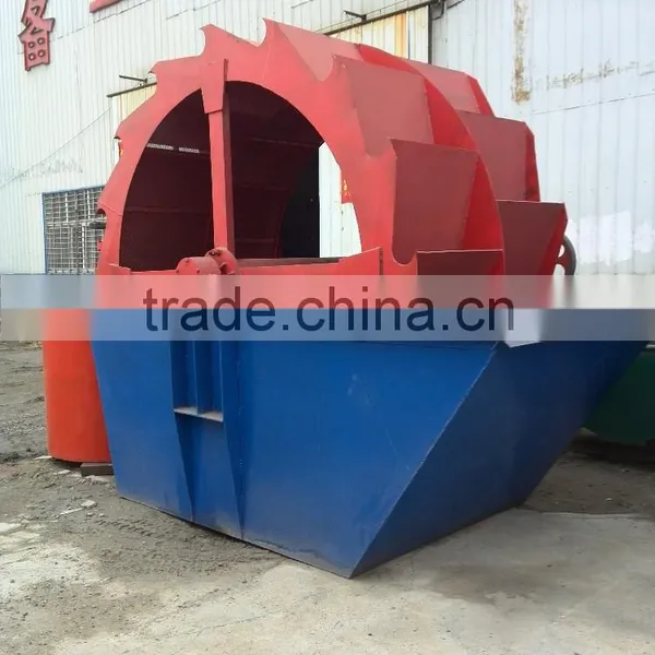 High Abrasion Resistance and Large Cleaning Capacity Bucket Wheel Sand Washer Machine photo-2