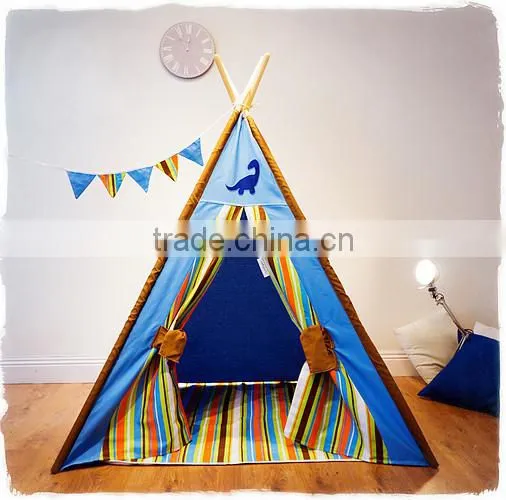 Promotional Customized Kids Teepee Tipi Play Indian Tent Wigwam Wholesale photo-6