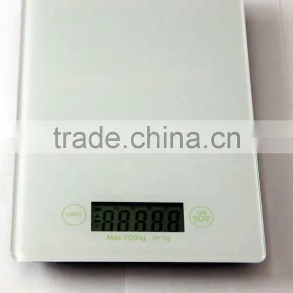 Touch Screen Glass Diet Kitchen Scale photo-2