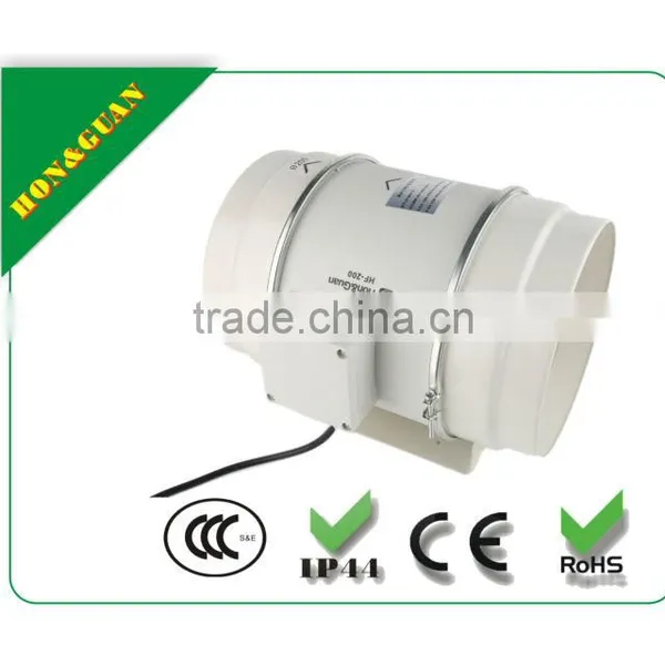 200mm Inline Duct Fan Direct Supplied by Shenzhen Manufacturer