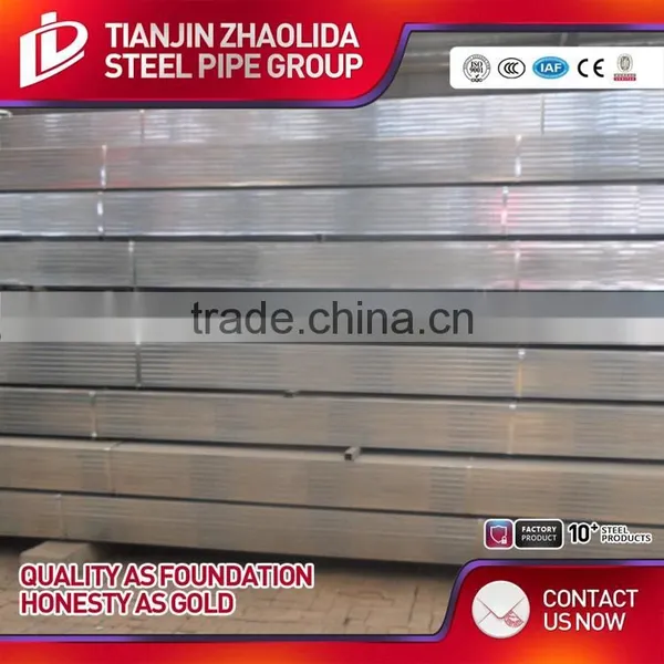 Cold Rolled Think Wall Hot Dip Galvanized Square Tubes for Low Pressure Water Pipe Oil Gas Use photo-6
