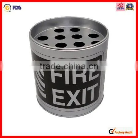 Metal Round Funny Ashtray photo-3