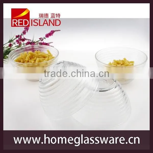 Glass Factory Supply Hot Sale Crystal ROUND Salad BOWL & DISHES Circle Design photo-3
