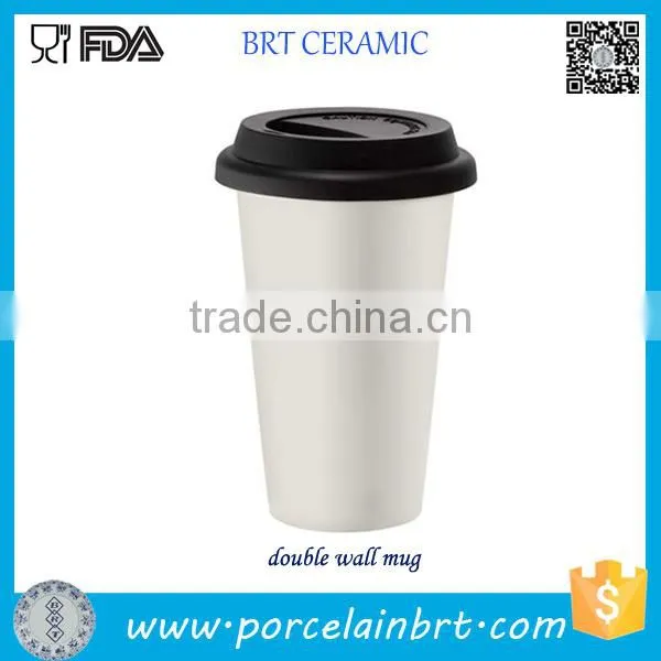 Wholesale Oval Shaped White Porcelain Plain Mug photo-4