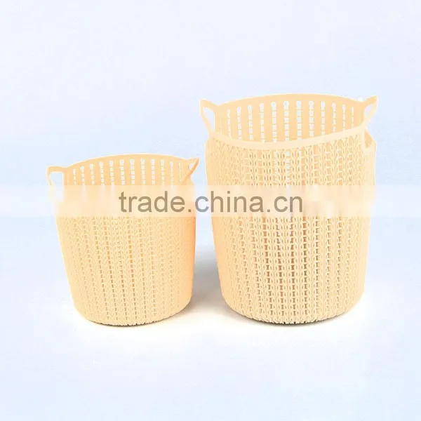 Plastic Laundry Bucket for Clothing and Other Articles of Daily Use