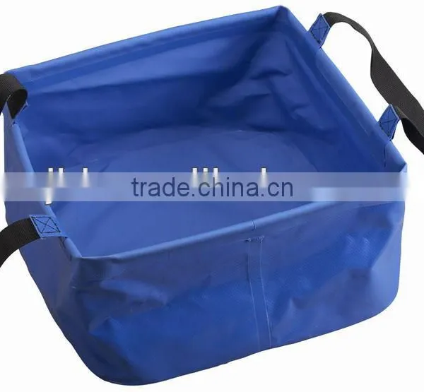 Super Quality Camping Blue Folding Plastic Water Bucket 98012 photo-2