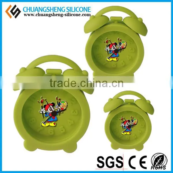 Lovely Rabbit Silicone Alarm Clock, Morning Ring Clock photo-2