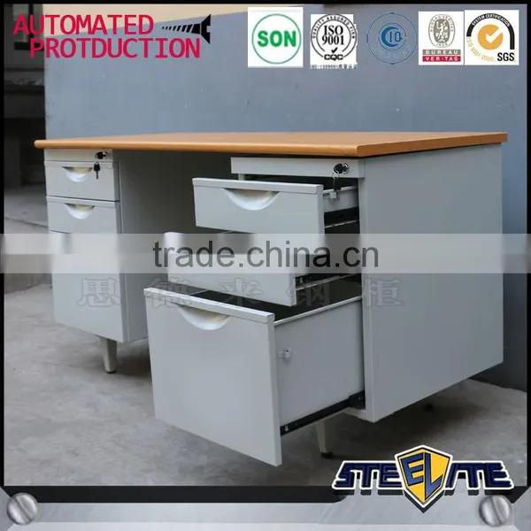 Factory Price Cheap Steel Office Furniture Metal Desk Thailand/ Metal Desk With 3 Drawers photo-3