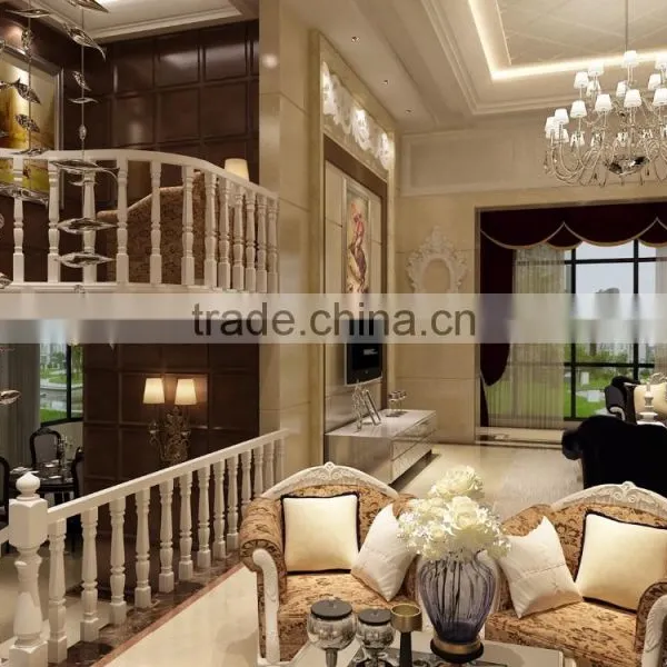 Royal Vintage European Castle Style Living Area Interior Design BF11-10313e photo-2