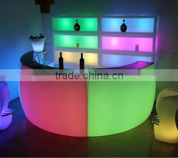 Amazing Led Bar Table , Fantastic LED Light and Water Bubble Moving Table photo-5