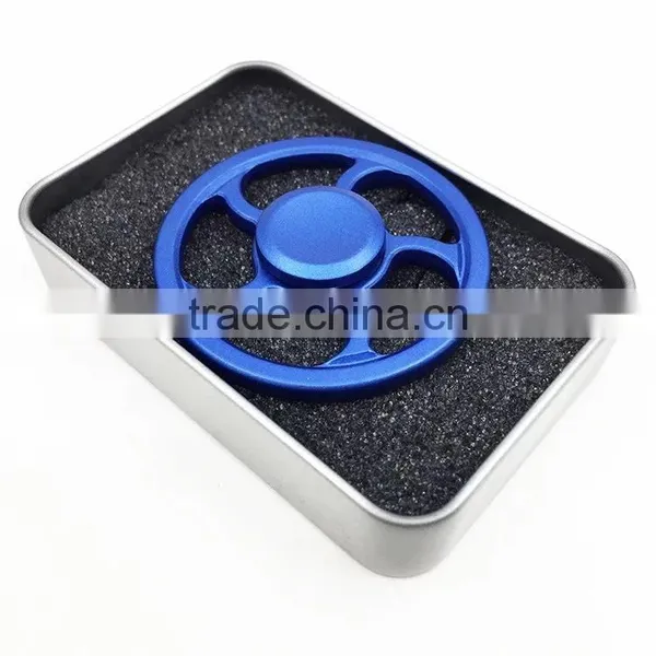 Wheel Hand Spinner Brass Dual Fidget Air Spinner photo-4