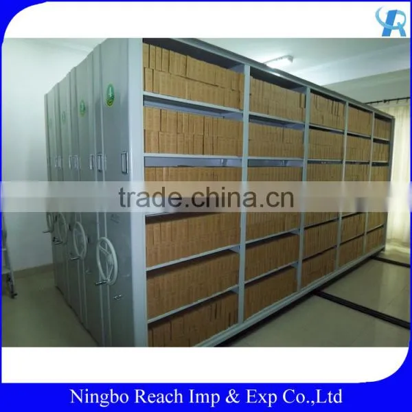 Library School Manual Movable Shelving, Double -column Shelving/ Drawing Mass Shelf photo-5