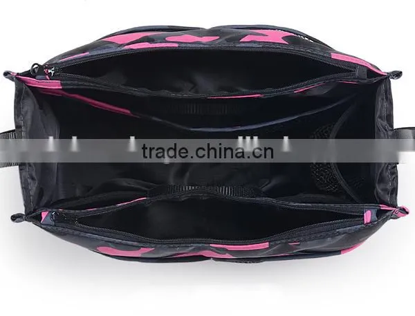 Pink Camo Hanging Nappy Bag for Stroller photo-3