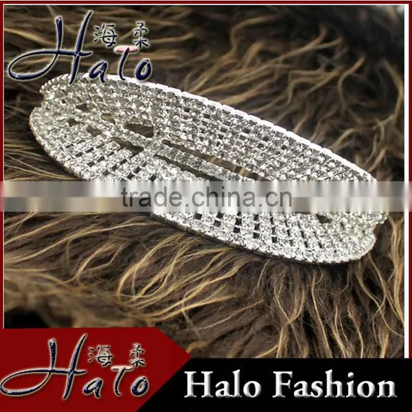 Silver Rhinestone Small Beautiful Bridal Crown