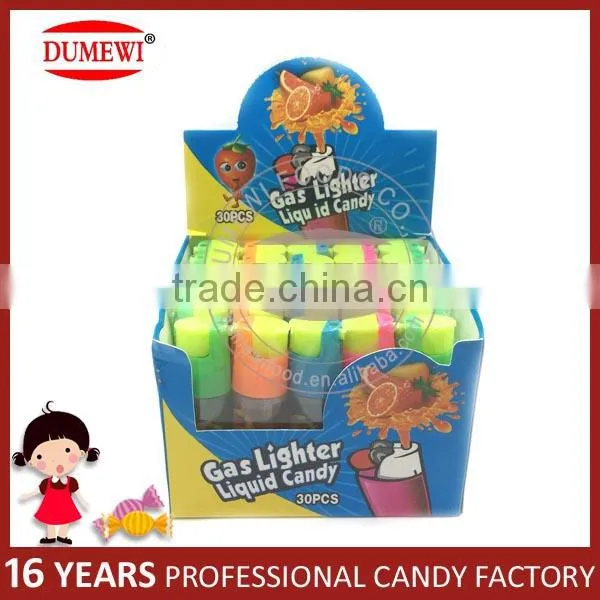 Chinese Cheap Plastic Fruit Sour Cigarette Lighter Spray Liquid Candy photo-5