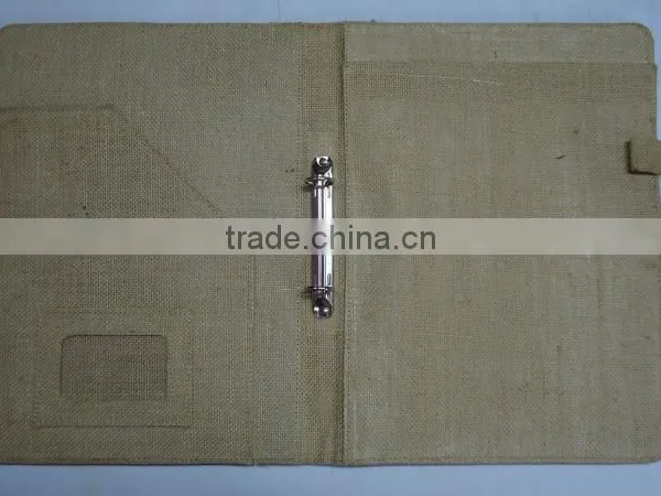 Conference Folder - Made From Eco Fabric Juco & Jute - Hiquality Organizer photo-4