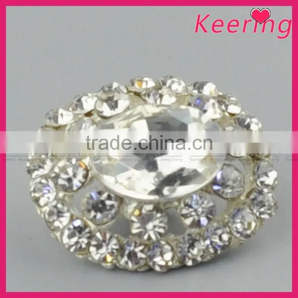Shiny Bright Alloy Rhinestone Button for Garments WBK- 1492 photo-3