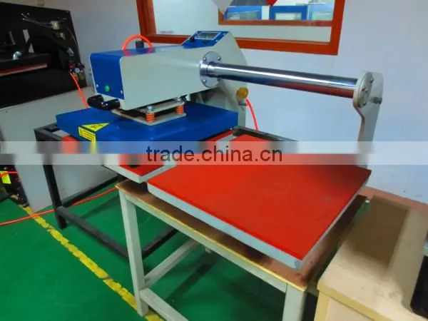 Double Air Used Heat Transfer Press Machine Upslide Automatic photo-4