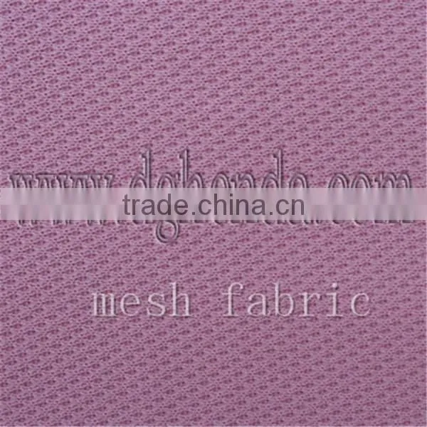 Polyester Pink BK Mesh Fabric for Sports Shoe Lining photo-3