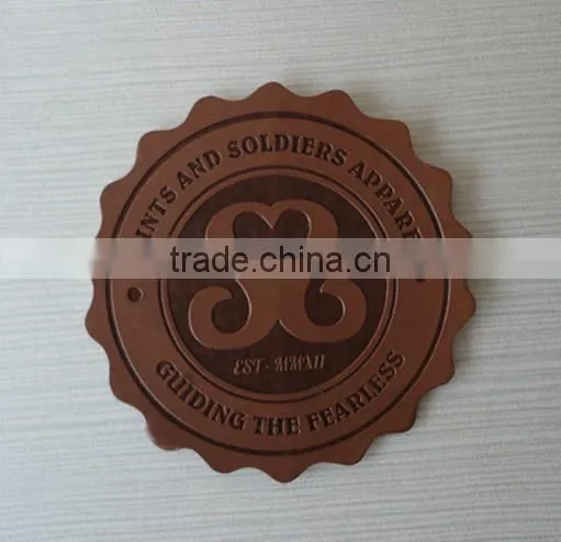 Leather Label for Clothing,jeans Leather Label photo-4