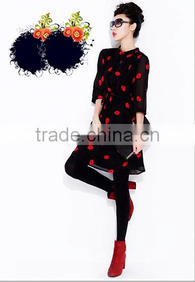 Korea Summer Fashion Red Slips Dress 2015 photo-2
