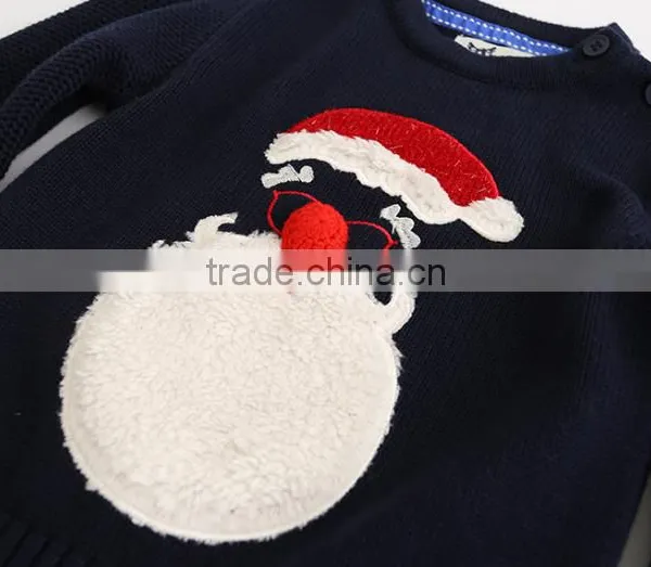 School Christmas Kid Jumpers Knitting Pullover Knit Jumpers photo-3