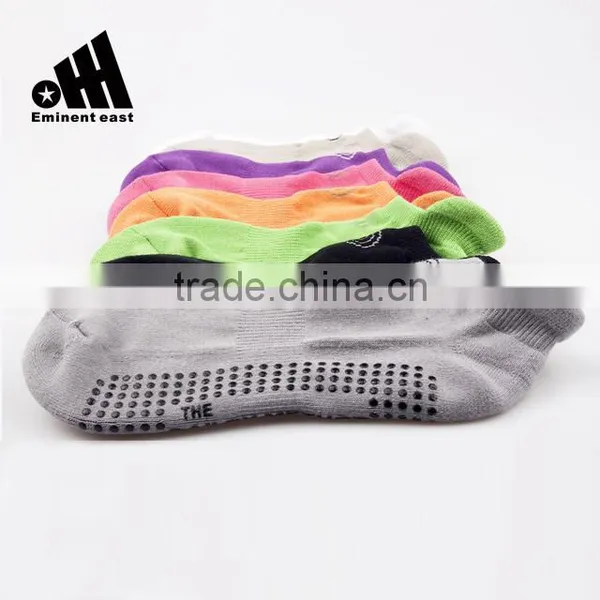 Unisex Silicon Anti Slip Indoor Yoga Pilates Socks Non Slip Socks Organic Socks photo-4