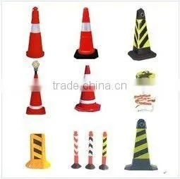 PVC Reflective Safety Traffic Barrier Road Cones photo-2