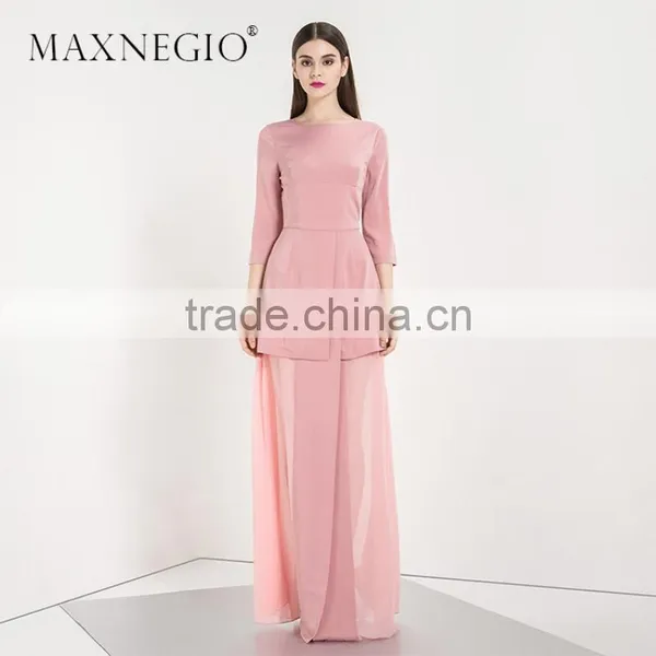 Guangzhou Wholesale Fashion Elegant Pink Sweetheart Evening Dress for Lady photo-5