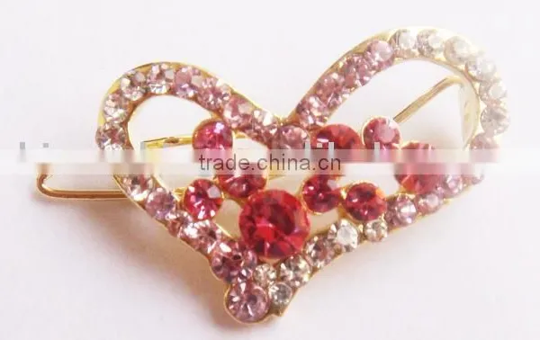 Fashion Hair Clips Stocks/fashion Alloy Hair Clips / Fashion Hair Ornament/786 Stone Hair Clips/ Alloy Hair Clips
