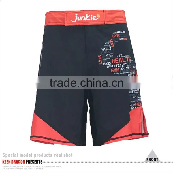 Wholesale Plus Size Boys Gym Shorts Sublimation Training Shorts Rope Inside photo-2