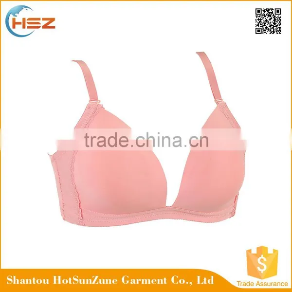 HSZ-58065 Hot Selling Beautiful Women Plus Size Bra Design China Sexy Bras photo-5