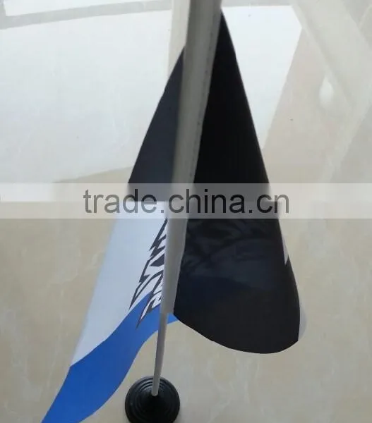 custom polyester table flag