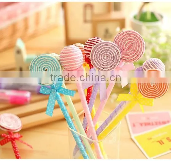 Lollipop Pattern Ballpoint Ball Creative Pen for Gift Student Plastice Pen photo-3