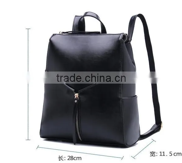 High End Women Vintage Bags pu Bagpack photo-5