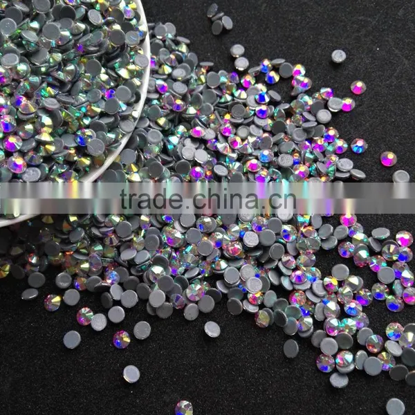 2088 Hotfix Rhinestone Crytal Ss20 Crystal ab Color 8+8 Cuts Hot Fix photo-3