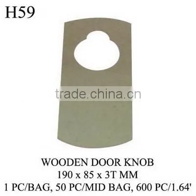 DIY Creative Door Hanger Tag, Door Knob Memo Hanger photo-3