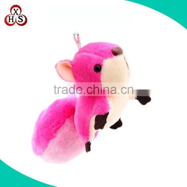 Soft Plulsh Toy Keychain Plush Elephant Keychain Animal Keychain photo-4