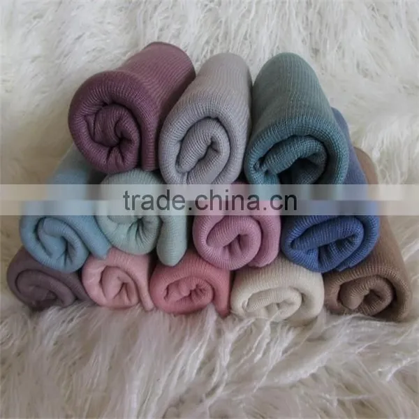 Newborn Stretch Wraps Photography Props Knit Jersey Stretchy Wrap Photo Props Stretchy Knitted Backdrop Newborn Blanket Layer photo-6